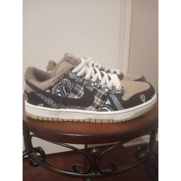 Nike Dunk Low Premium QS SB x Travis Scott Cactus Jack CT5053-001 Men's Size 7 - Picture 1 of 15